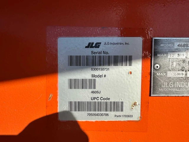 Jlg - 2011 - 460sj - hoogwerker - afbeelding 2 van  54