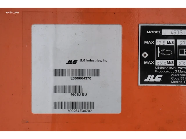 Jlg 460sj - afbeelding 40 van  50
