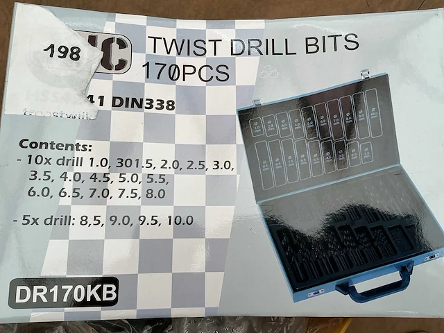 Jmc dr170kb metaal boren set - afbeelding 2 van  2