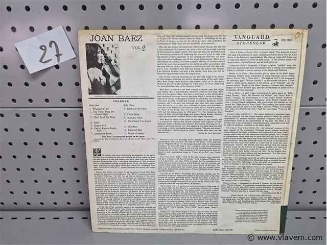 Joan baez - afbeelding 2 van  2
