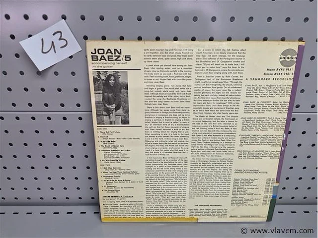 Joan baez - afbeelding 2 van  2