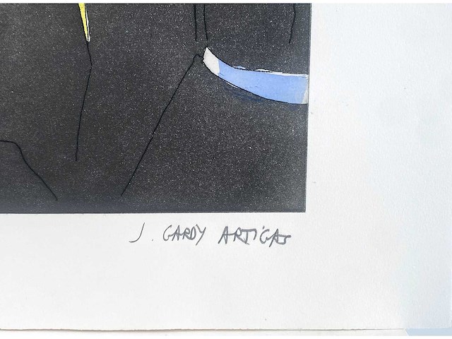 Joan gardy artigas - lot van 3 werken - litho/ ets - afbeelding 7 van  18