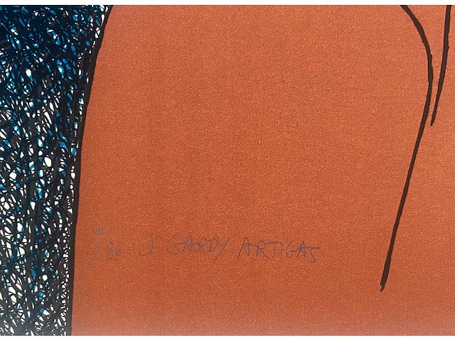 Joan gardy artigas - lot van 3 werken - litho/ ets - afbeelding 17 van  18
