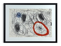 Joan miro - lithografie 1972 - afbeelding 1 van  1