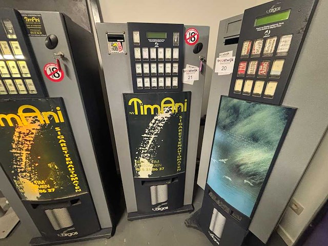 Jofemar - argos - sigaretten - verkoopautomaat - afbeelding 1 van  4