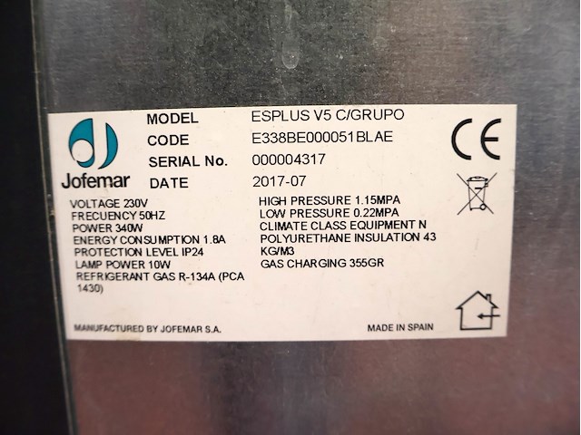 Jofemar vision verkoopautomaat - afbeelding 4 van  13