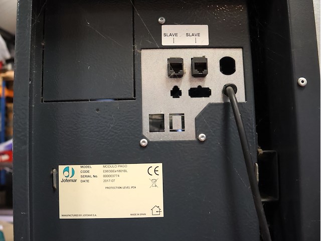 Jofemar vision verkoopautomaat - afbeelding 5 van  13