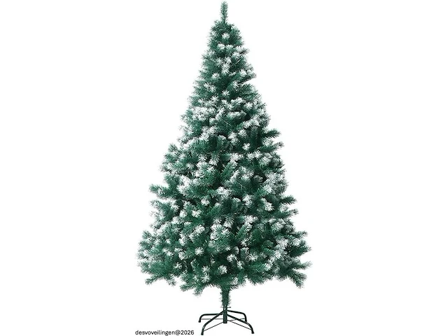 Jofony gevlokte kerstboom (180 x 79 cm) - afbeelding 2 van  5