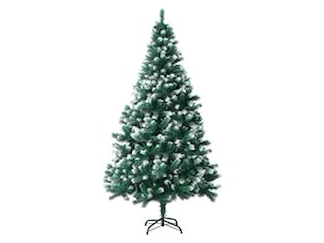 Jofony gevlokte kerstboom (180 x 79 cm) - afbeelding 1 van  5