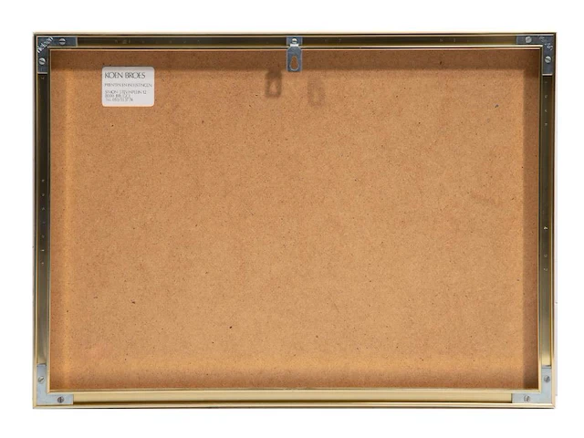 Johan van geluwe (1929-2020), 'l'art pour l'art - mort pour l'art - l'or pour l'art', triptych, multiple 35 x 50 cm. (13.77 x 19.67 in.), frame: 36 x 51 cm. (14.16 x 20.07 in.) - afbeelding 3 van  7