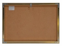 Johan van geluwe (1929-2020), 'l'art pour l'art - mort pour l'art - l'or pour l'art', triptych, multiple 35 x 50 cm. (13.77 x 19.67 in.), frame: 36 x 51 cm. (14.16 x 20.07 in.) - afbeelding 5 van  7