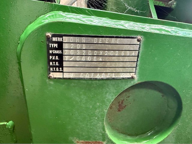 John deere - 2002 - 3200 - verreiker - afbeelding 11 van  20