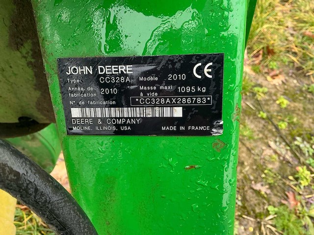 John deere - 2010 - cc 328a maaimachine - afbeelding 9 van  9