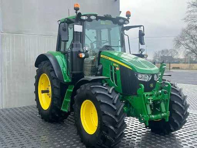 John deere - 6120m - 4-wheel drive tractor - 2022 - afbeelding 4 van  10