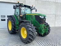 John deere - 6210r - 4-wheel drive tractor - 2013 - afbeelding 1 van  8
