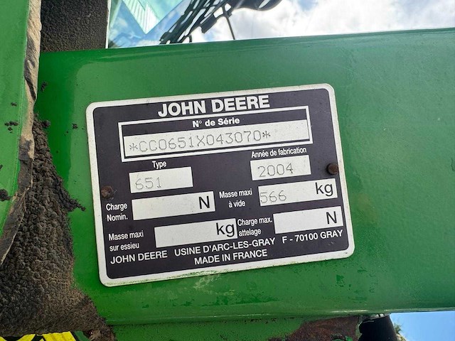 John deere - 6220se - 4-wheel drive tractor - 2004 - afbeelding 7 van  20