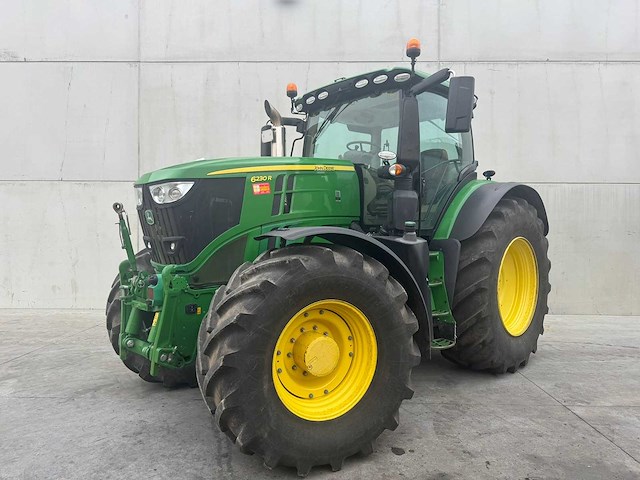 John deere - 6230r - 4-wheel drive tractor - 2018 - afbeelding 1 van  19
