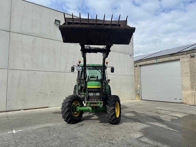 John deere - 6510 - 4-wheel drive tractor - 2001 - afbeelding 10 van  17
