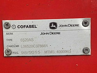 John deere - 6520 - 4-wheel drive tractor - 2003 - afbeelding 8 van  17