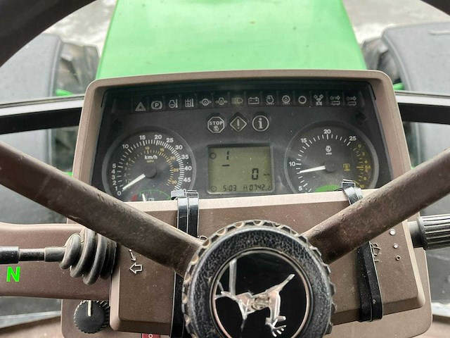 John deere - 6810 - 4-wheel drive tractor - 1999 - afbeelding 10 van  10