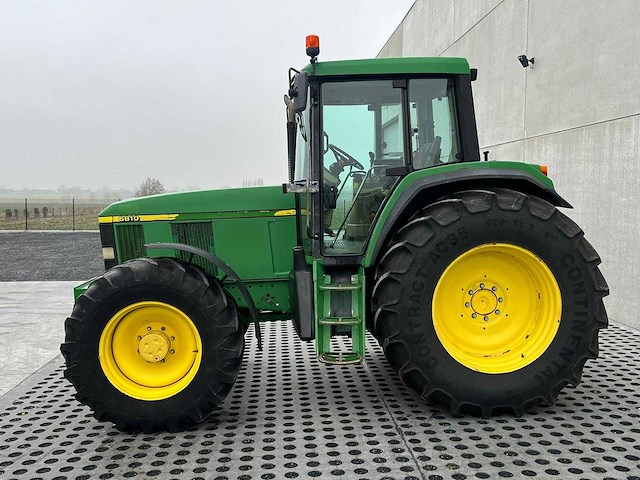 John deere - 6810 - 4-wheel drive tractor - 1999 - afbeelding 1 van  10