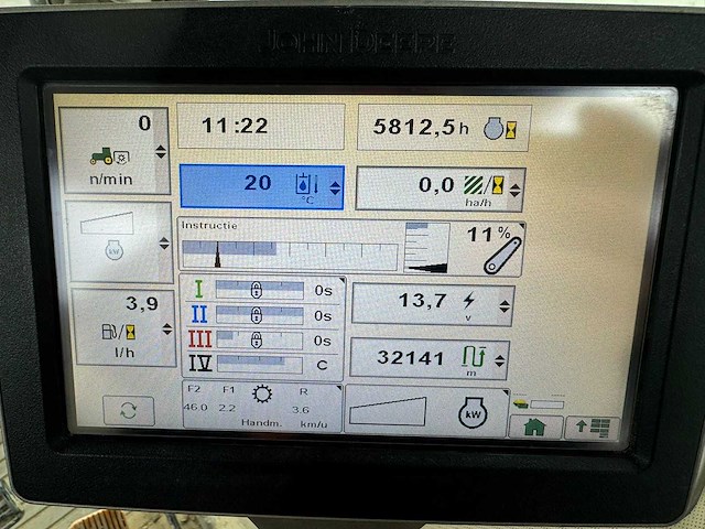 John deere - 7280r - 4-wheel drive tractor - 2012 - afbeelding 10 van  19