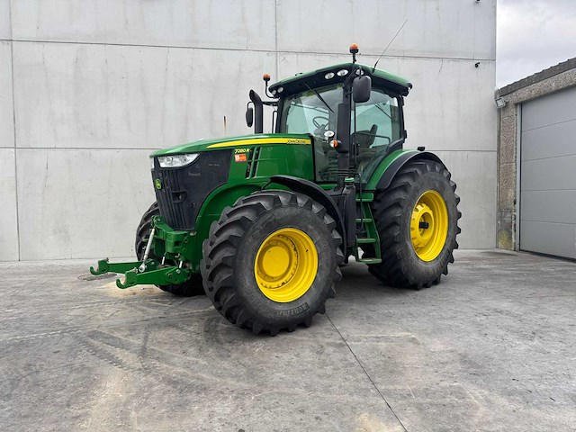John deere - 7280r - 4-wheel drive tractor - 2012 - afbeelding 1 van  19