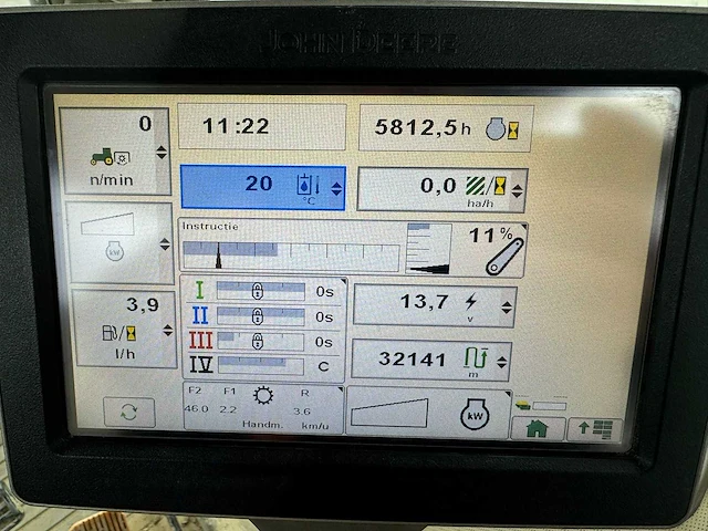 John deere - 7280r - 4-wheel drive tractor - 2012 - afbeelding 10 van  19