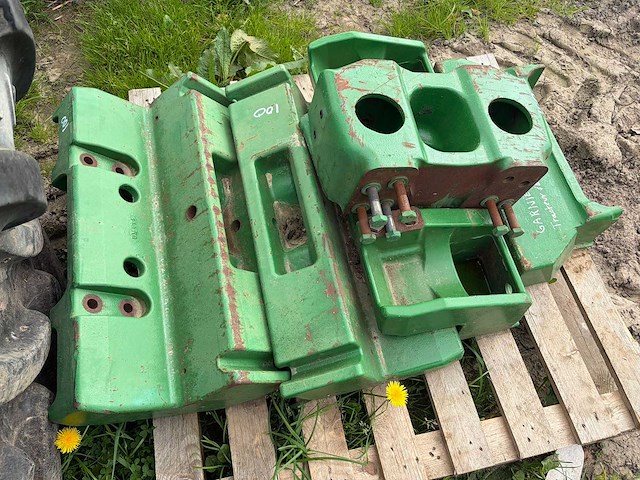 John deere - frontblokken - afbeelding 1 van  1