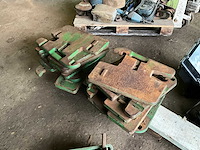 John deere - frontgewichten (12x)