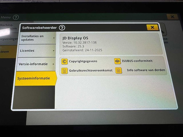 John deere - g5+ universal - various agriculture - 2025 - afbeelding 3 van  4