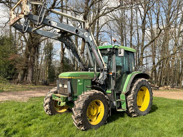 John deere - m6200 as - 4wd landbouwtractor - afbeelding 1 van  31