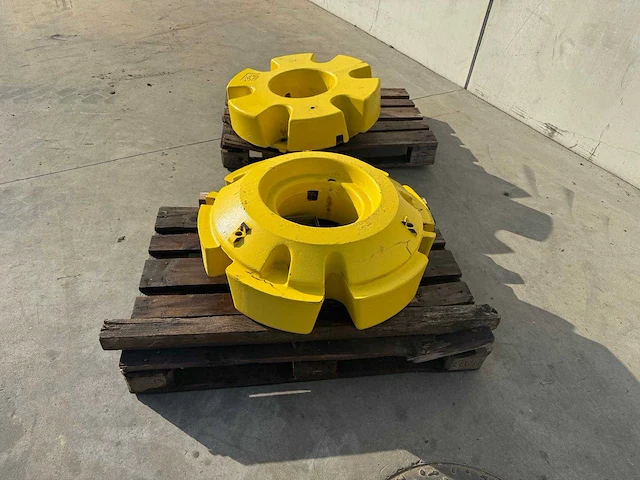 John deere - wheel weights (2x) - afbeelding 5 van  7
