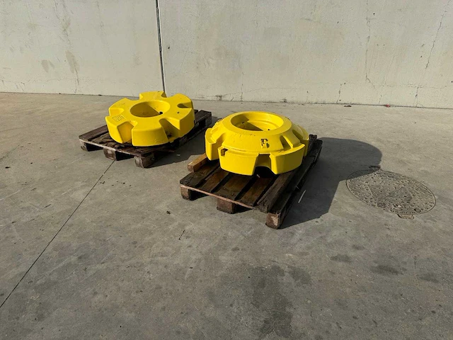 John deere - wheel weights (2x) - afbeelding 2 van  7