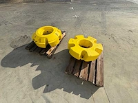 John deere - wheel weights (2x) - afbeelding 3 van  7