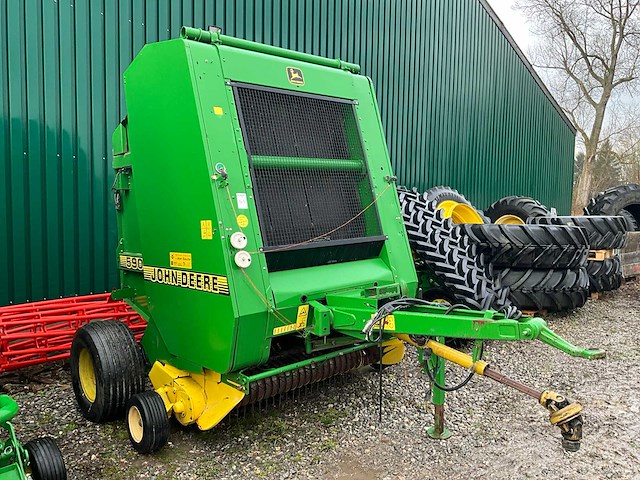 John deere 590 ronde balenpers - afbeelding 3 van  8