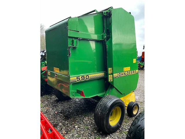 John deere 590 ronde balenpers - afbeelding 4 van  8