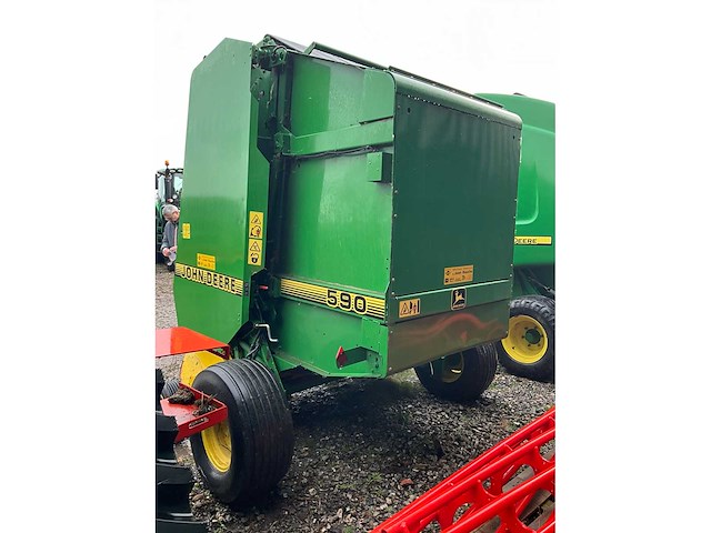 John deere 590 ronde balenpers - afbeelding 5 van  8