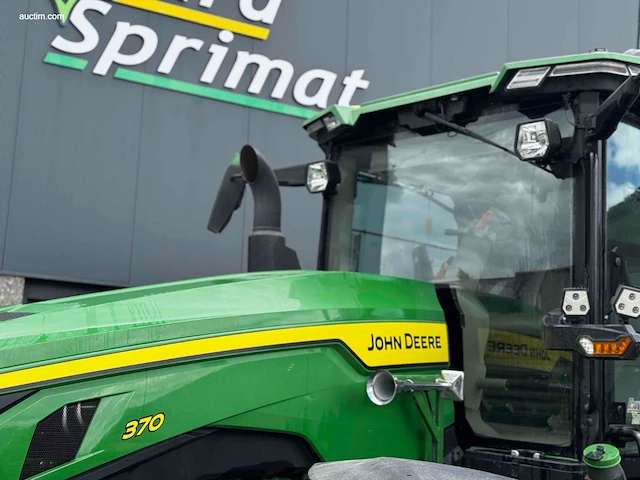 John deere 8r 370 4wd tractor - afbeelding 14 van  14