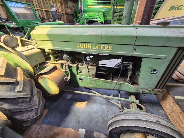 John deere ar-stijl vintage tractor - afbeelding 2 van  2