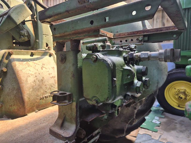 John deere ar-stijl vintage tractor - afbeelding 2 van  12