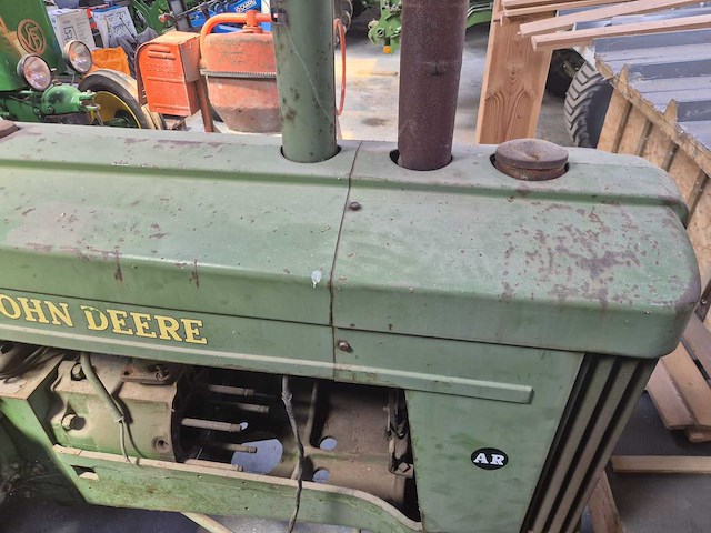 John deere ar-stijl vintage tractor - afbeelding 8 van  12