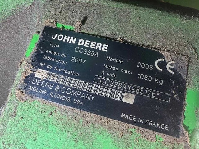 John deere cc328a grasoogstmachine - afbeelding 9 van  9
