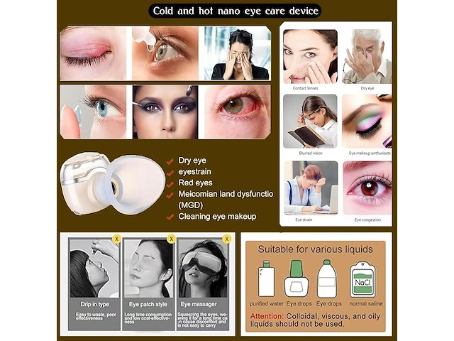 Johncase verwarmde oogverstuiver - afbeelding 2 van  7