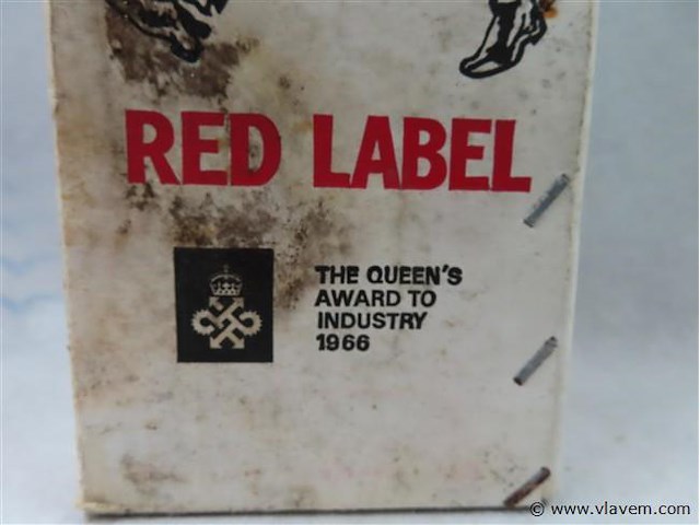 Johnnie wlaker red label 1966 200cl in originele gesloten karton! - afbeelding 6 van  8