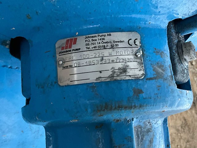 Johnson pump fre 100-225 waterpomp - afbeelding 5 van  13