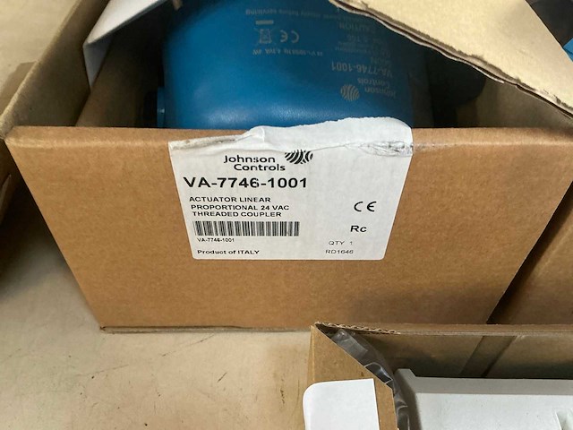 Johnson / sauer va-7746-1001 / eye200f001 klepactuator (2x) met ruimteregelaar - afbeelding 6 van  6