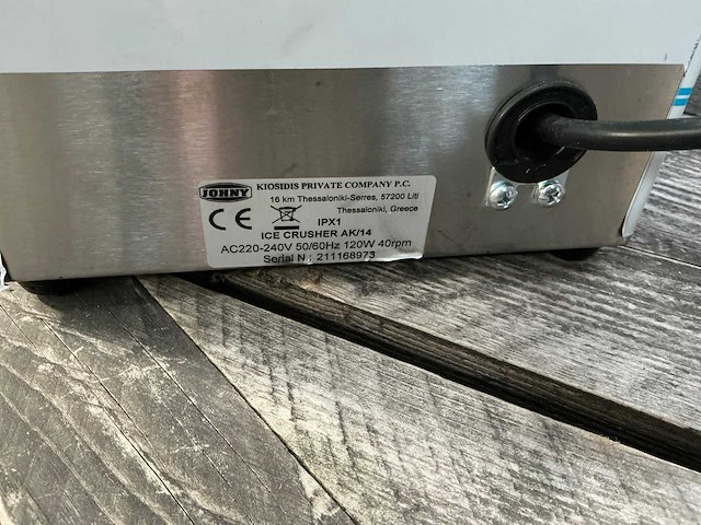 Johny ak/14 ice crusher - afbeelding 4 van  5