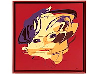 Joke debeuckelaere - acryl op paneel - 70x70 cm - afbeelding 1 van  3