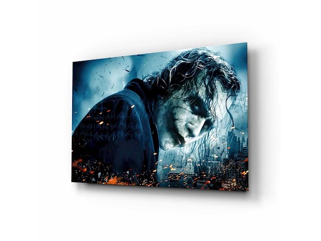Joker glass print -110x70cm - afbeelding 3 van  8